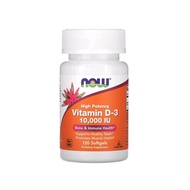 Vitamin D-3 High Potency 10000 IU 120 Softgels