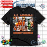 Kids T-shirt All Anomali Brainrot Indonesia Cool Viral - Anomali Anomali Indonesia Fashion with Free