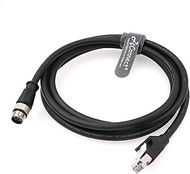 M12-A-Code-RJ45-Ethernet-Cable for Cognex DM300 M12 8-Pin A-Code Male to RJ45 for Industrial Camera