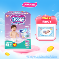 Tã quần Bobby size L 70 miếng