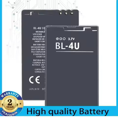 BL-4U BL 4U Phone Battery for Nokia 206 515 5250 5330 XpressMusic 5730 C5-03 E66 Asha 300 500 8800 A