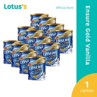 Ensure Gold Vanilla Adult Milk Powder 800g x 12 tins (1 Carton)