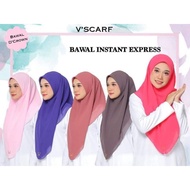 💥BORONG&RETAIL💥BAWAL INSTANT EXPRESS CHIFFON VOILE bdg 45"