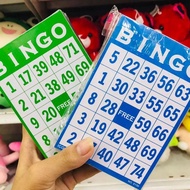 NEW 50-100pcs BINGO CARDS Bingo Royal Bingo Lotto Card Traditional Family Bingo