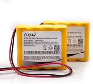 Coonyard (2-Pack) 9.6V Ni-CD AA900mAh Battery Pack Replacement OSI Batteries OSA256, Unitech AA900mA