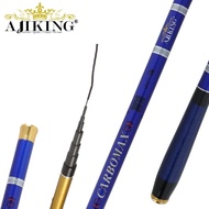 Joran Pancing telescopic (1.5 M- 4.5 M) Ajiking Carbomax Pole Fishing Pole Fishing Rod Joran Pancing