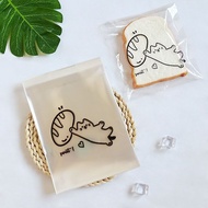 Bagel bag, baked bread, dessert, self-ad Bagel packaging bag Baking bread dessert self-adhesive bag 