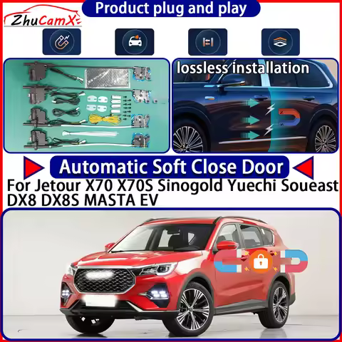 Door Lock Actuator for Jetour X70 X70S Sinogold Yuechi Soueast DX8 DX8S MASTA EV Soft Close Door Kit