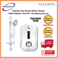 Champs City Instant Water Heater  With Polymer Tank PE - The Electronics Co.
