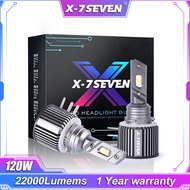 USA X-7SEVEN H15 LED Headlight bulbs LUNA Series  for car 120 Wattafe 22000Lumens with 1 Year warran