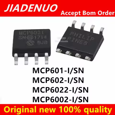 (10pcs)100% New MCP601-I/SN MCP602-I/SN MCP6022-I/SN MCP6002-I/SN MCP601 MCP602 MCP6022 MCP6002 SOP-