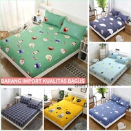 KATUN IMPORTED BEDSHEETS Bed Cover Cotton Bedsheet 120x200/160x200/180x200 Ny Bedsheet