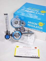 Regulator Argon เกจอาร์กอน แบรนด์ IMTECH วัสดุทองเหลืองแท้ชุบโครเมี่ยม สวยงามทนทาน