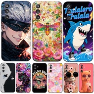 For Samsung Galaxy M16 F16 M36  5G F36 4G  M56 F56 5G Case Silicon Cover tpu case flower cute beauty