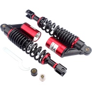 320MM Rear Forked U-type Air Shock Absorbers Fits Honda Suzuki Yamaha Kawasaki GY6 Scooter Electric 