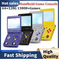 RG34XXSP Retro Game Console Linux 64Bit 3.4 Inch 64+128G 13000+Games Handheld Game Console Supports 