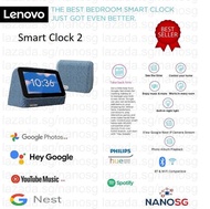 Lenovo Smart Clock 2 With Google Assistant | Supports Android &amp; iOS | Google Home Smart Home 1 Year Warranty