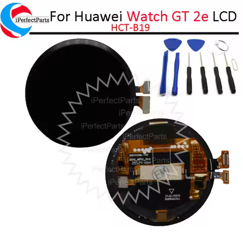 AMOLED For Huawei Watch GT 2E 46MM LCD Display Screen For Huawei Watch GT 2e HCT-B19 Touch Panel Dig