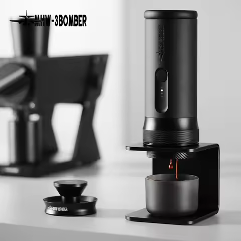 MHW-3BOMBER X-Press58 Espresso Machine 9Bar Pressure Coffee Maker Hot Ice Extraction Ceramic Heating