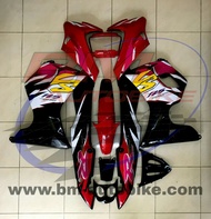 ชุดสี LS125 ตัวแรก   ทั้งคัน 11ชิ้น  พร้อมสติ๊กเกอร์  งาน ABS เอลเอส125  HONDA LS