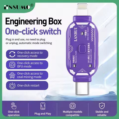 Lanrui V587 Engineering Box Support One Click DFU Data one-click Restart Enter Recovery Mode Fix Stu
