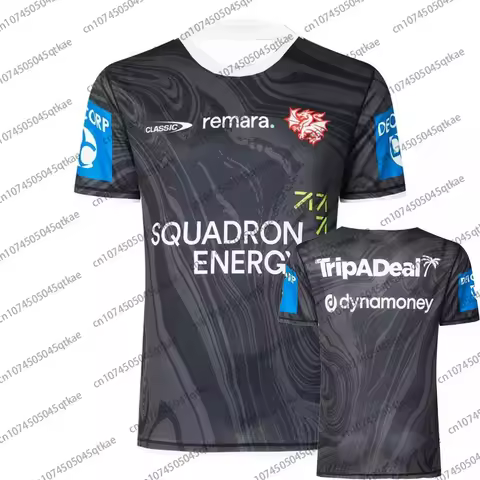 2025 Summer Australian NRL St George Illawarra Dragons Home Rugby Jersey Women Men Oversize Training