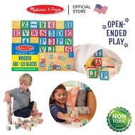 (ของแท้ USA) บล็อกไม้ Alphabet Block Truck Melissa & Doug บล๊อคไม้ ของเล่นรถ ของเล่น abc หลากรุ่น 19