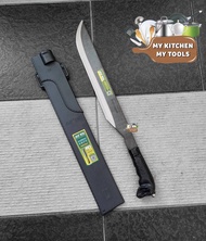 Parang_Tentera Tajam(Best Quality)/ Pisau_Parang Dengan Sarung  Outdoor Camping()/Knife with cover /