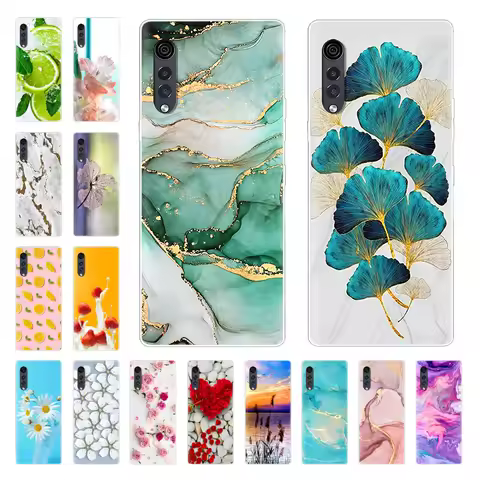 For LG Velvet Case Protective Shell For LG Velvet Soft Clear TPU Silicone Case for LG Velvet Phone B
