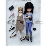 Blythe Small Cloth azone licca OB24 momoko Doll Bag