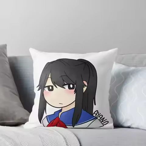 Ayano Aishi of Yandere Simulator Throw Pillow Pillowcases Bed Cushions luxury sofa pillows pillow