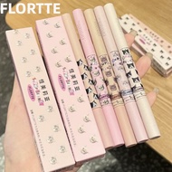 Flortte double-ended blade eyebrow pencil 2-in-1 waterproof, long-lasting and non-fading