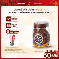 [TẶNG QUÀ] Cà Phê Robusta Hương Chồn Sấy Lạnh Americano (30g/80g) Cafe Chồn Hòa Tan Sấy Lạnh Robusta