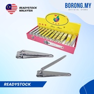 Three 3 Star Stainless Steel Nail Clipper Pengepit Kuku