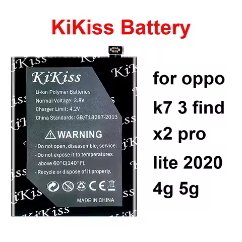 Mobile Phone Battery Long-Lasting Performance BLP769 BLP755 BLP767 2600-4600mAh For Oppo K7 3 Find X