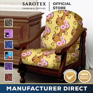 Sarung Kusyen Bujur Bulat High Quality Standard Size Zipper Round Cushion Cover - 14 Pcs Set / 14 Biji