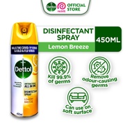 Dettol Multi-Surface Disinfectant Spray Lemon Breeze 450ML