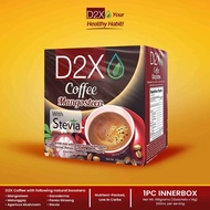 D2X Coffee Mangosteen Classic Sweetened with Stevia (14g x 12 sachets)