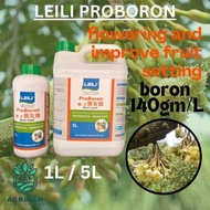 Proboron 1L 5L Baja Boron Foliar Kurang Keguguran Bunga Buah Durian Betik