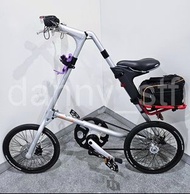 割愛收藏👍🏻STRiDA EVO 3 18吋 專利三速系統  鋁合金 摺合單車 Folding Bike 少改裝 多原裝配件 媲美 Birdy / Brompton