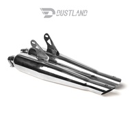 2025ท่อ Dustland Slip-on Exhaust 70s For Royal Enfield 650 ท่อไอเสีย Dustland สำหรับ รถจักรยานยนต์ ร