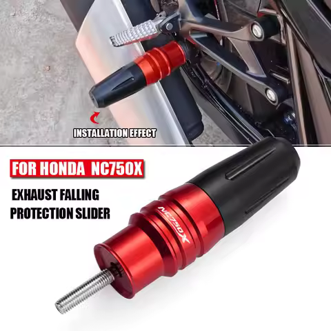 For HONDA NC750X NC 750X NC750 X Motorcycle CNC Accessoires Falling protection Exhaust Slider Crash 