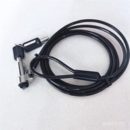 2.5mm Anti-theft Lock 6 Management Key Notebook Zinc Alloy Black * Meter Computer Lock 1.8 with Safe
