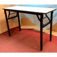 Heavy duty banquet table size 90L x 45W x 75H cm