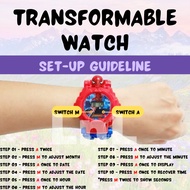 LNL Transformation Watch Kids Watch Boys Girls Watch Gift Children's Watch Children's Watch