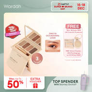 [SUPER BRAND DAY: QUAD EYE PALETTE FREE VELVET POWDER ON 15-18 DEC] WARDAH Colorfit Quad Eye Palette