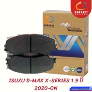 Front Brake Pads ISUZU D-MAX 2020 2WD 1.9 And 3.0 SPARK CAB COMPACT CERAMIC (MCK773) 2020-2025 2WD 1