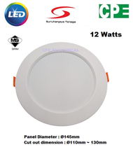 CPE 4" 145mm 12W LED DOWNLIGHT ROUND INTEGRATED DRIVER (SIRIM)