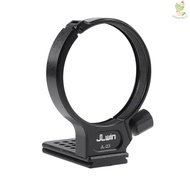 JLwin JL-23 82mm Tripod Mount Ring with 80mm Quick Release Plate 1/4in & 3/8in Threaded Holes Compat