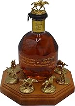 Lighted Octagon Display for Blanton's Horse Cork Stoppers- Choice of Several Woods and Finishes- Bla